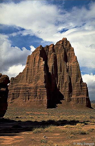 Cathedral Valley, Die Formation Temple of The Moon
