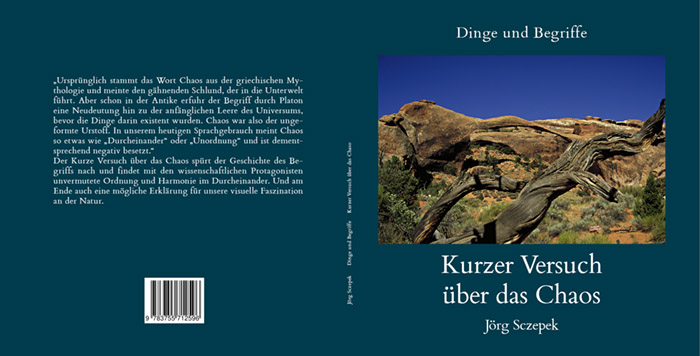 Titelabbildung Dinge und Begriffe, Kurzer Versuch über das Chaos