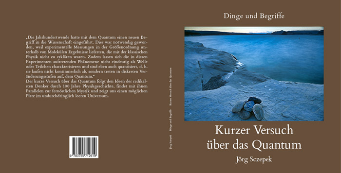 Titelabbildung Dinge und Begriffe, Kurzer Versuch über das Quantum