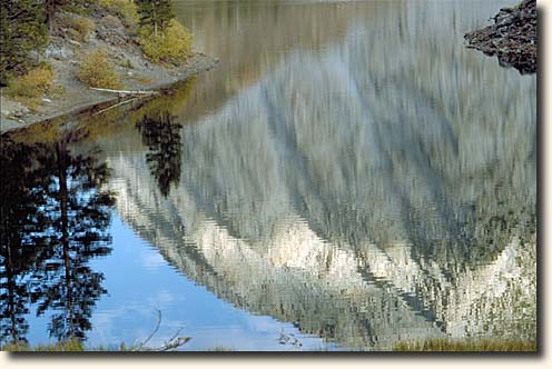 Yosemite NP: Reflexionen am Ellery Lake