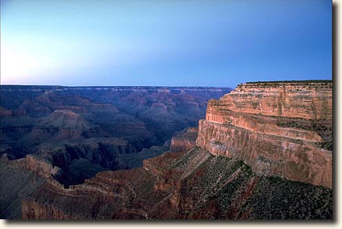 Grand Canyon NP: Abendstimmung