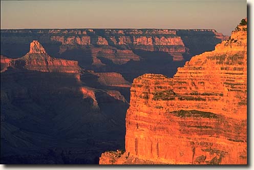 Grand Canyon NP: Sonnenuntergang Powell Point