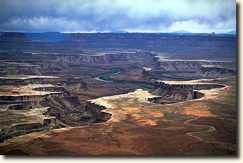 Canyonlands NP, Foto Green River Overlook