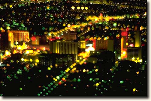 Las Vegas: Der Las Vegas Boulevard vom Stratosphere Tower