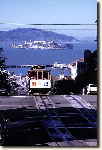 San Francisco: Mason Street und Alcatraz