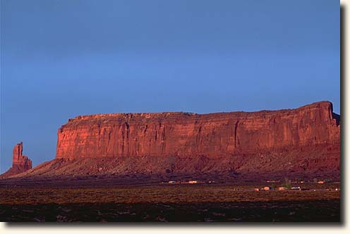 Monument Valley NTP: Sonnenuntergang